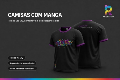 CAMISAS COM MANGA E VIÉS | DRY