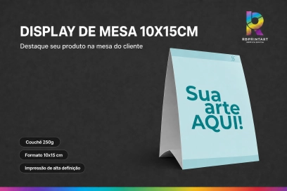DISPLAY DE MESA  | 10X15CM